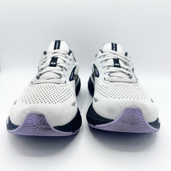 Brooks Adrenaline GTS 23 Running Shoes Gray Womens Size 11.5 B Lilac Gray Black - Picture 5 of 9